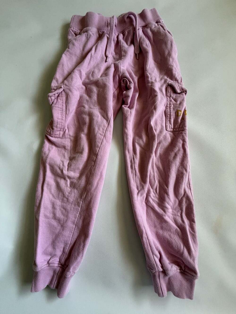 DKNY Sport Cargo Joggers Pink Size 10 Girls Y2K Coquette